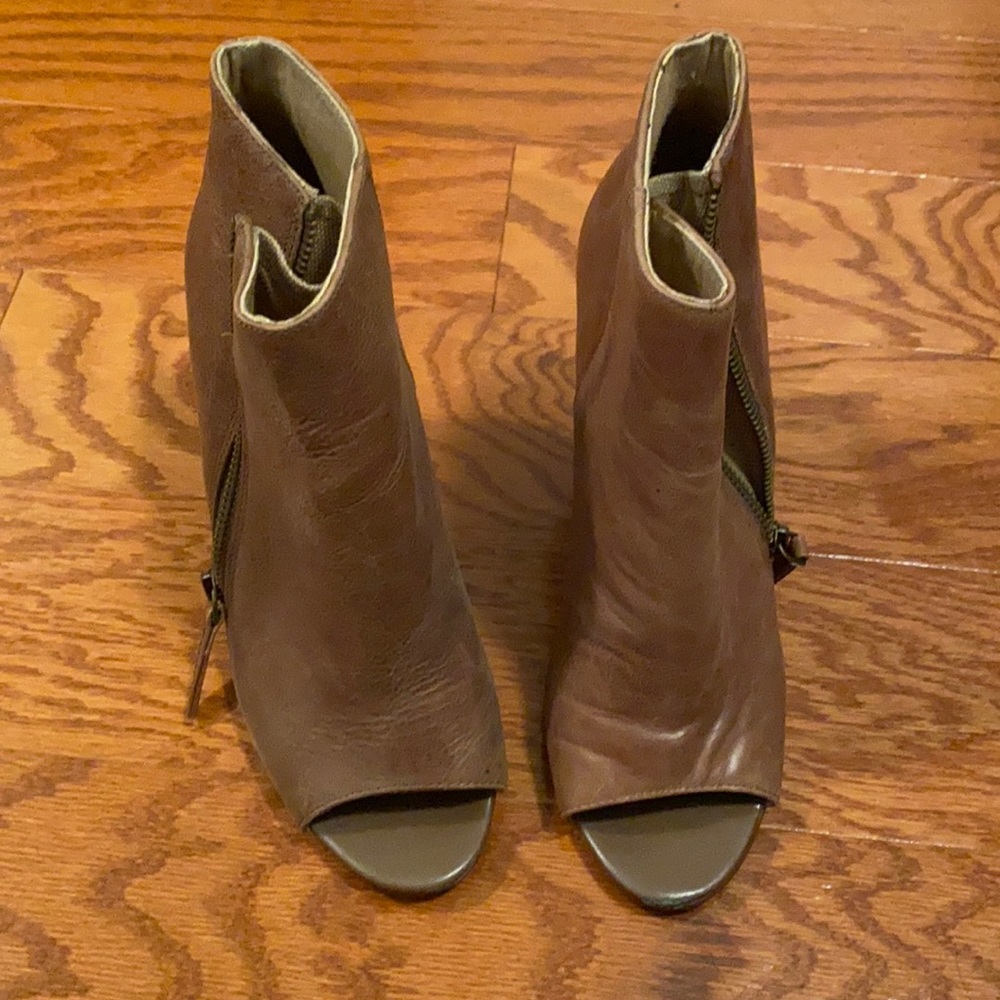 Open Toe Booties